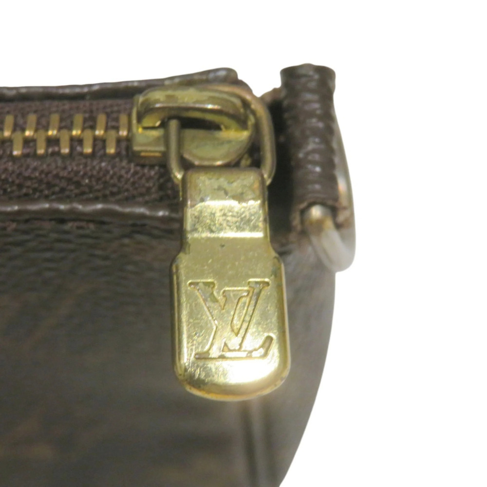 LOUIS VUITTON Brown Monogram Canvas Pochette Mini Bag - Picture 7 of 9